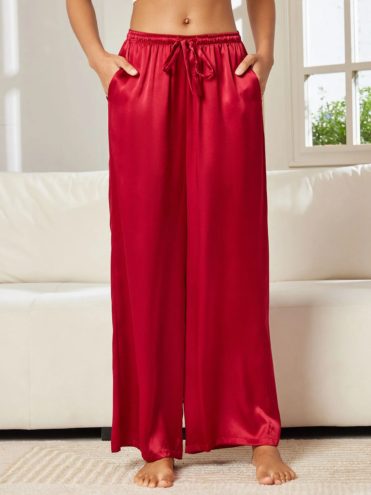 Diantha - Breathable Linen Feel Woman's Trousers