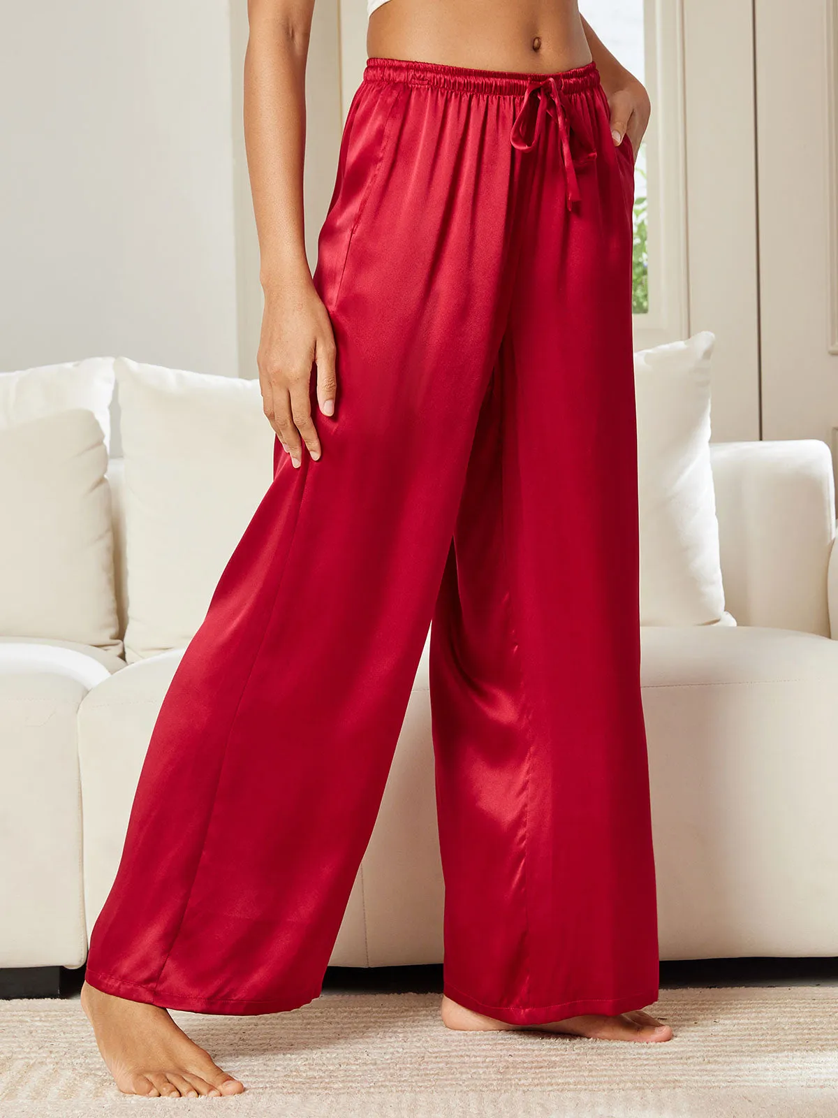 Diantha - Breathable Linen Feel Woman's Trousers