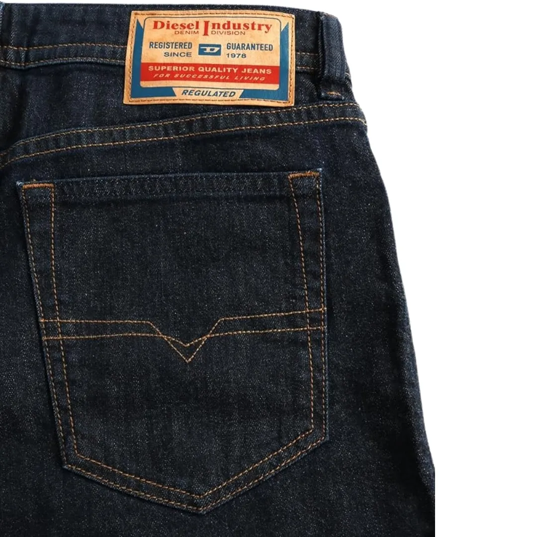 Diesel Mens Buster-X RM040 Denim Jeans Blue
