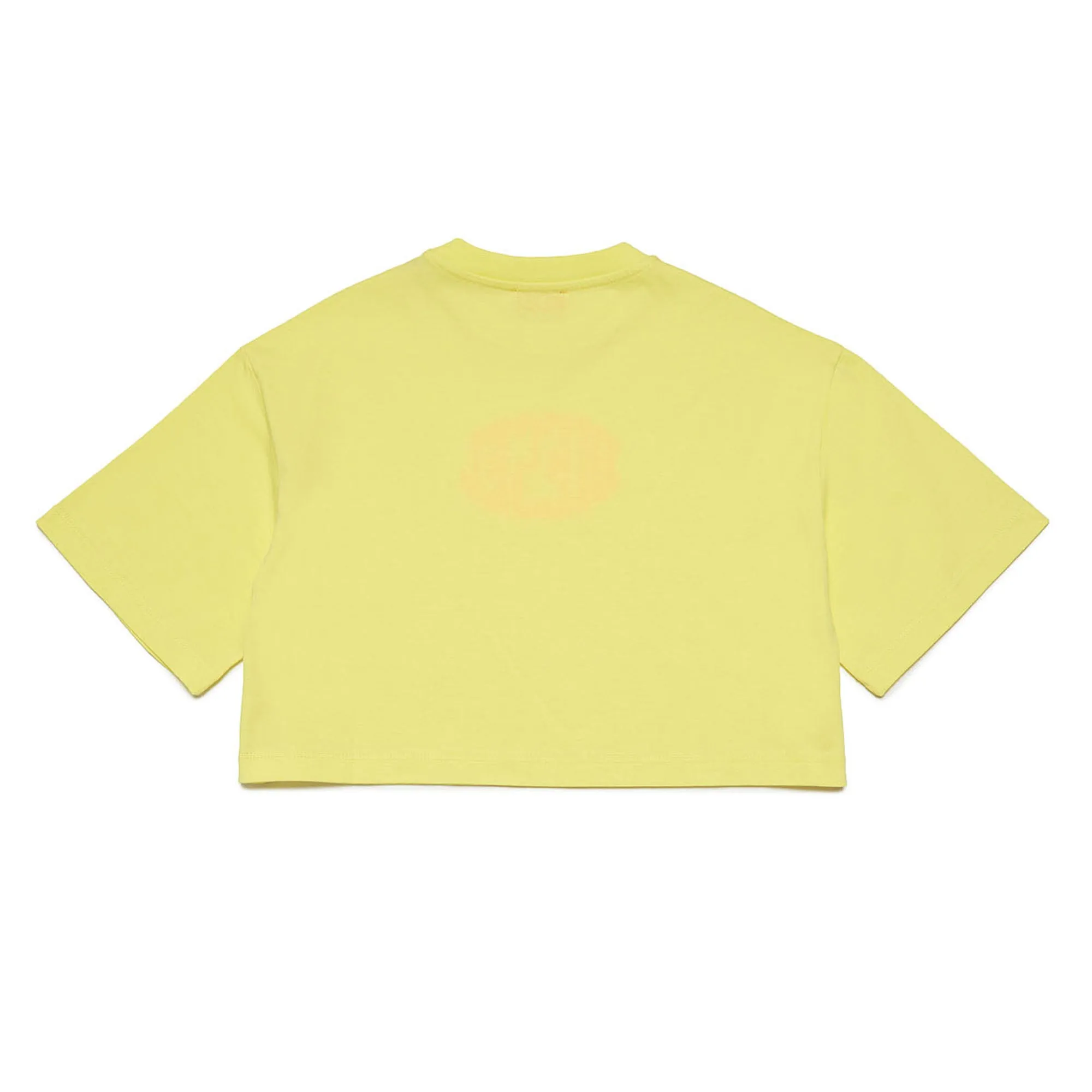 Diesel Tarki Yellow Cropped T-Shirt