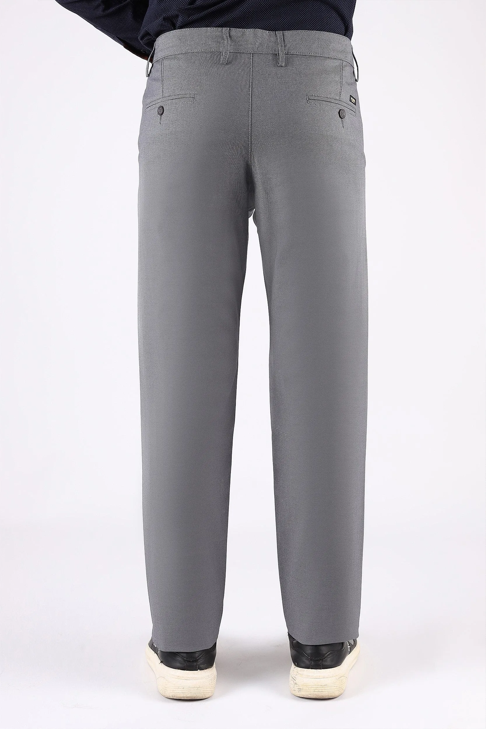 DOBBY TEXTURED TAPERED PANTS