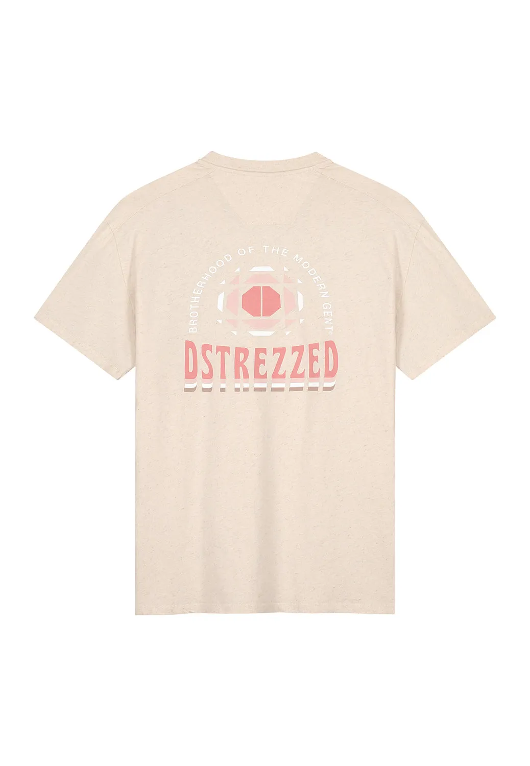 DSTREZZED GRAPHIC LOOSE FIT CREW NAPS T-SHIRT 202868