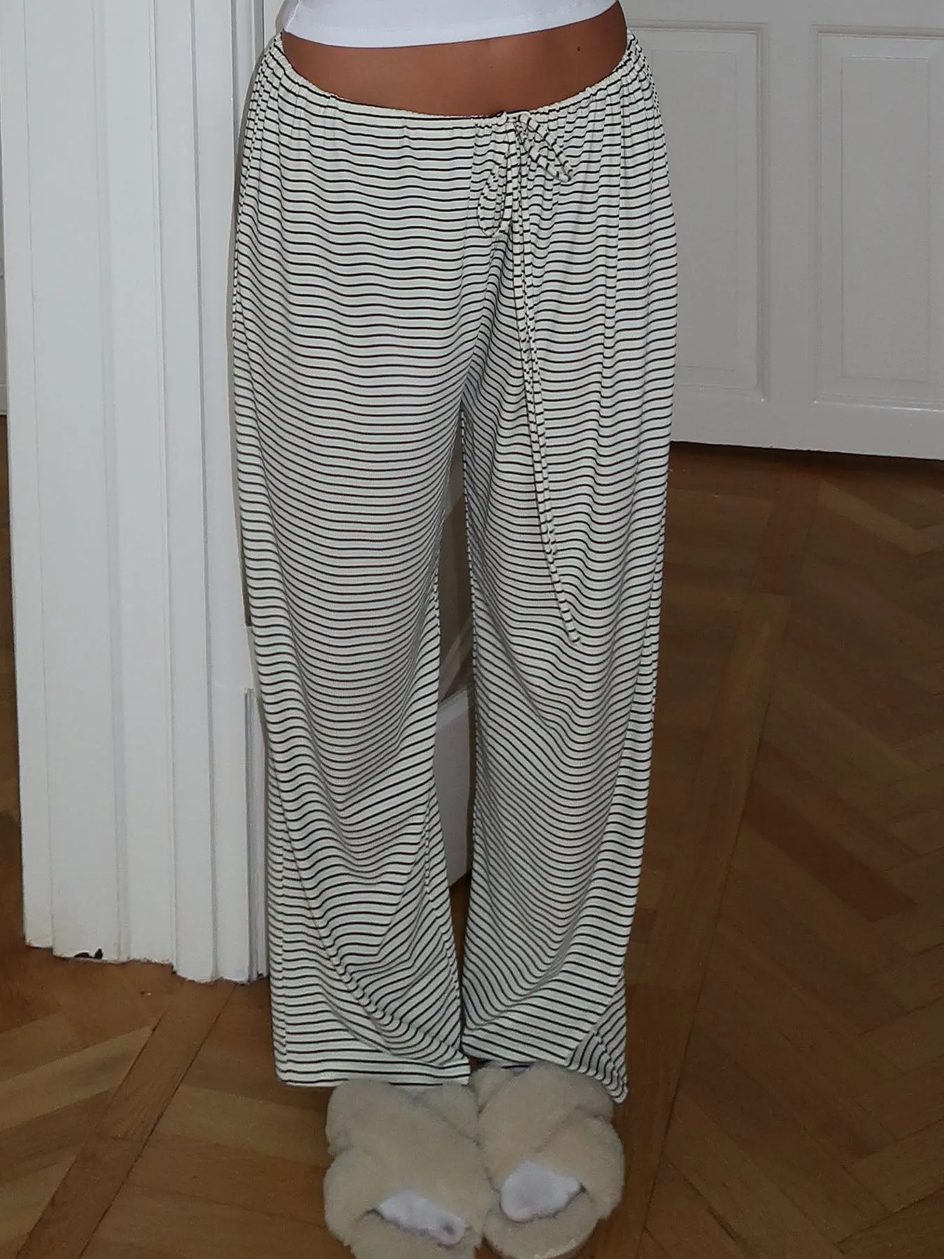 EASE - Lounge Pants • Striped Navy