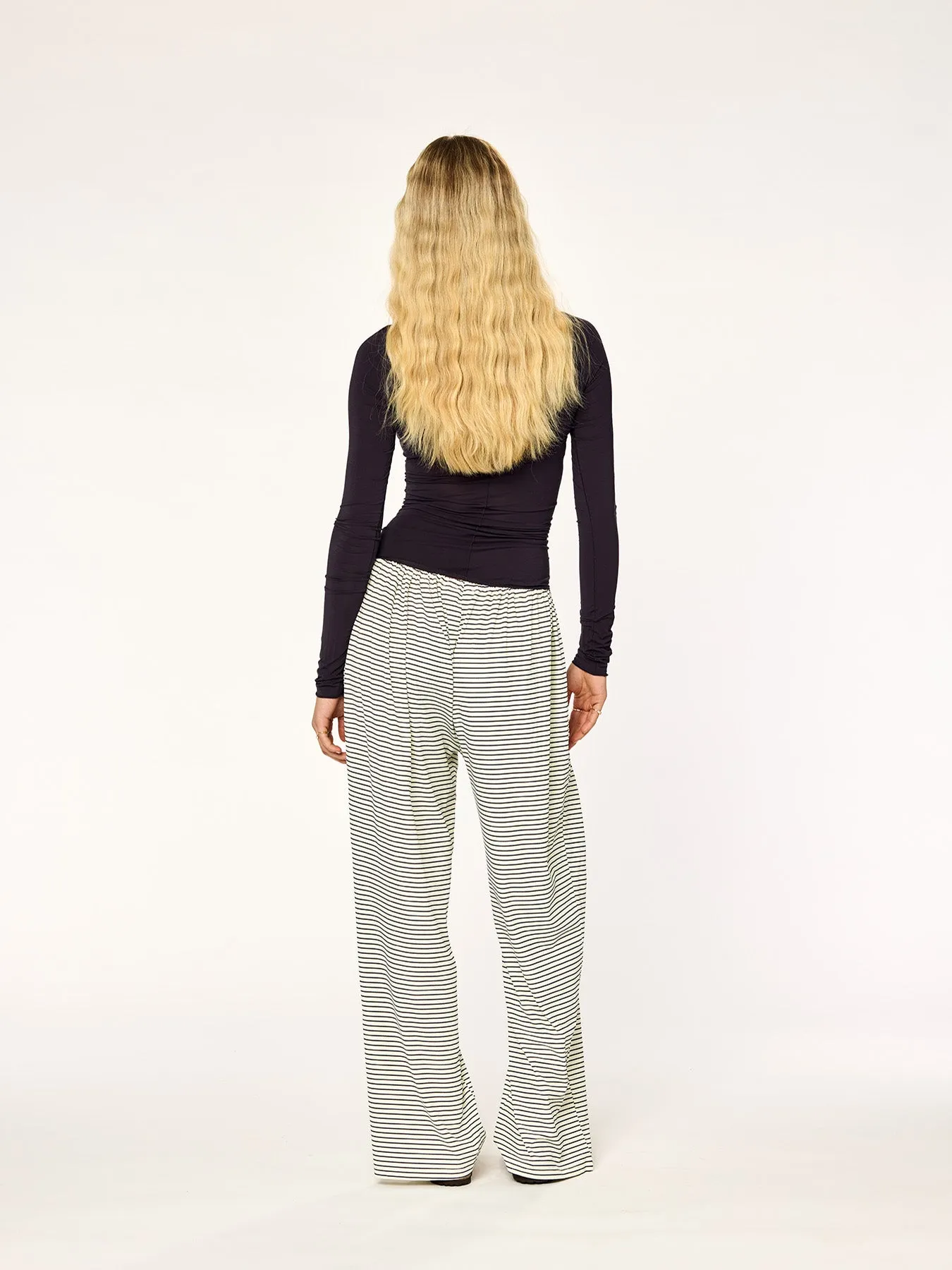EASE - Lounge Pants • Striped Navy