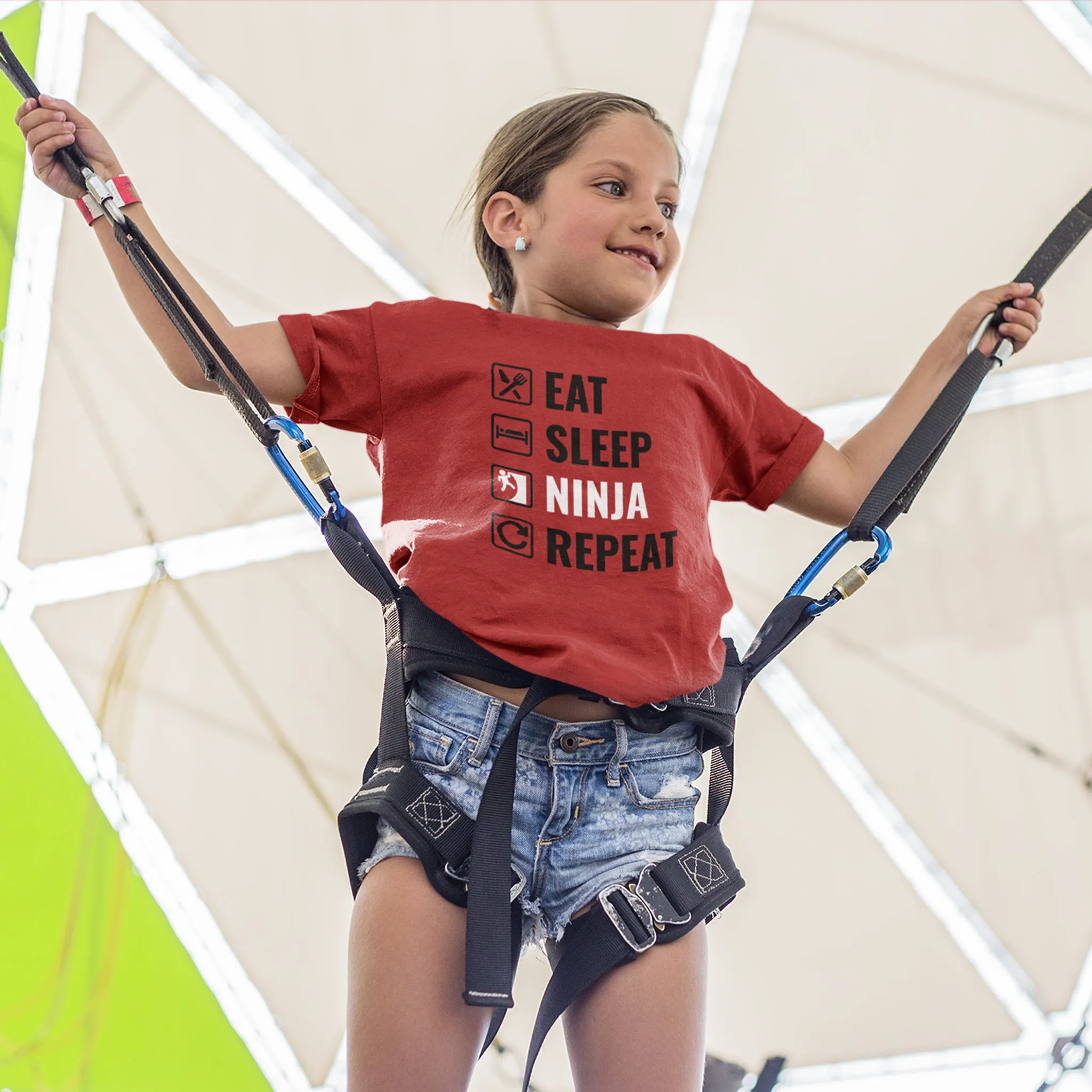 Eat Sleep Ninja Shirt, Ninja Warrior Shirt, Ninja in Training, Ameraican Ninja Warrior