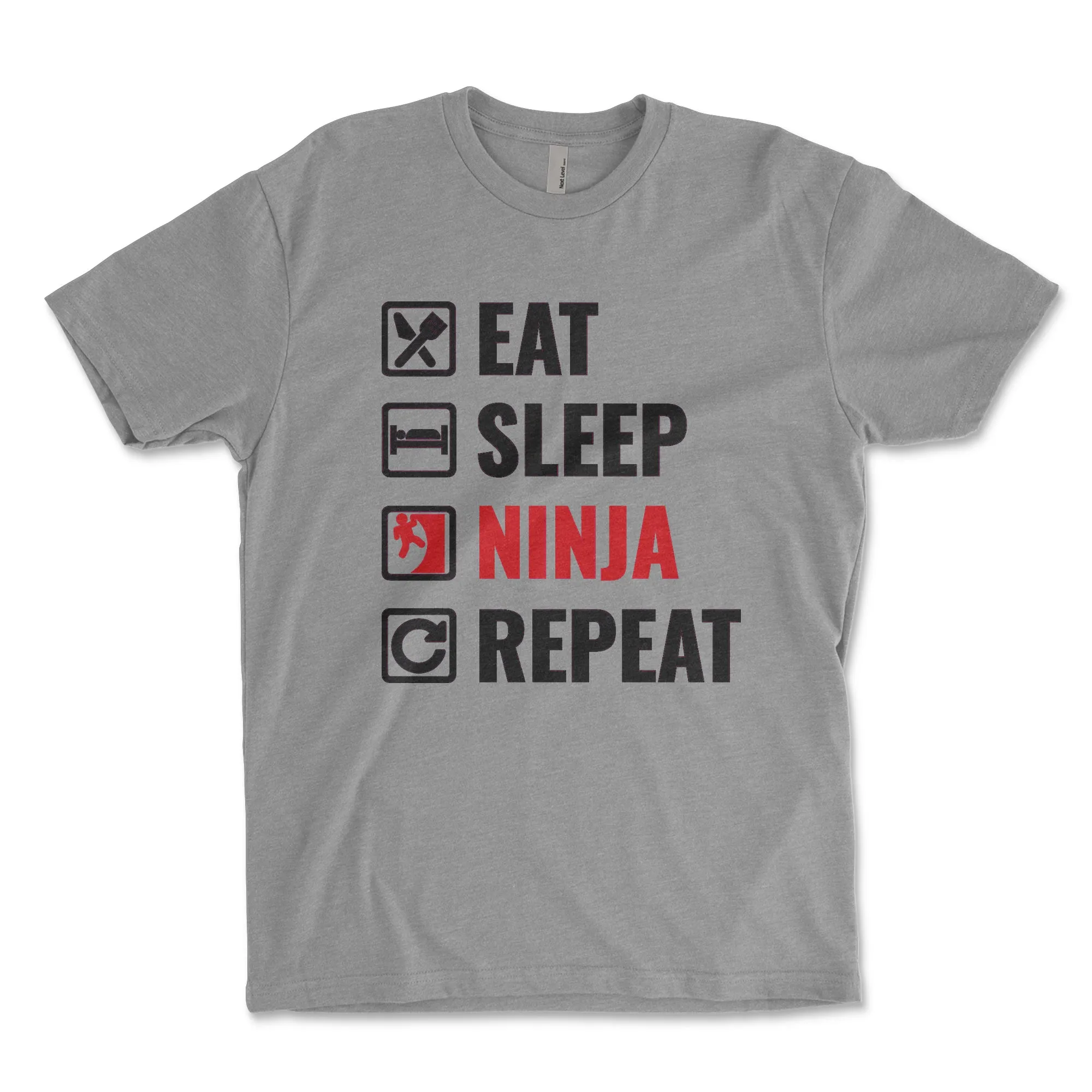 Eat Sleep Ninja Shirt, Ninja Warrior Shirt, Ninja in Training, Ameraican Ninja Warrior