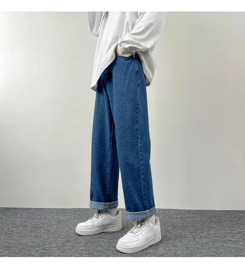 Edge Mode | High Street Schwarze Jeans für Männer | Modern und Zeitlos