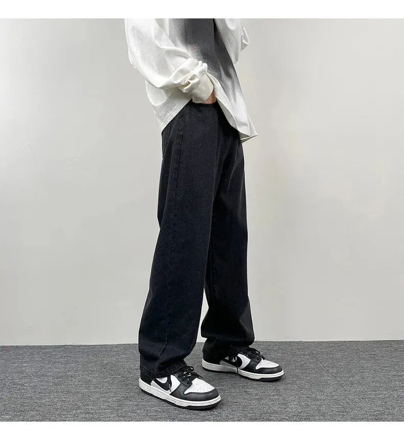 Edge Mode | High Street Schwarze Jeans für Männer | Modern und Zeitlos