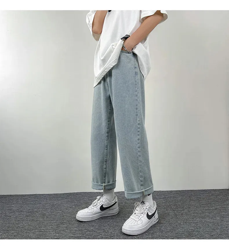 Edge Mode | High Street Schwarze Jeans für Männer | Modern und Zeitlos