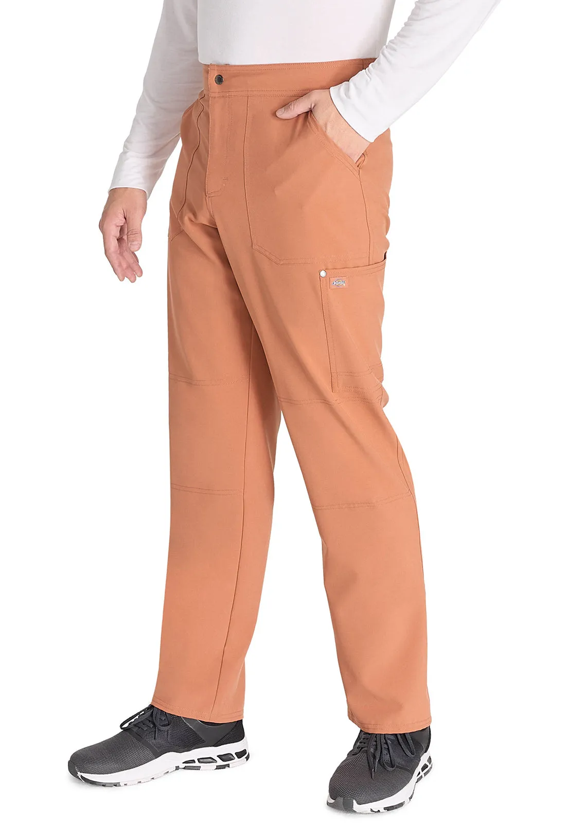 EDS NXT DK216 Men's Mid Rise Zip Fly Straight Leg Pants Ginger Glow