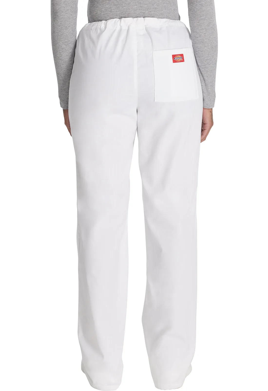 EDS Signature 83006 Unisex Drawstring Pants White