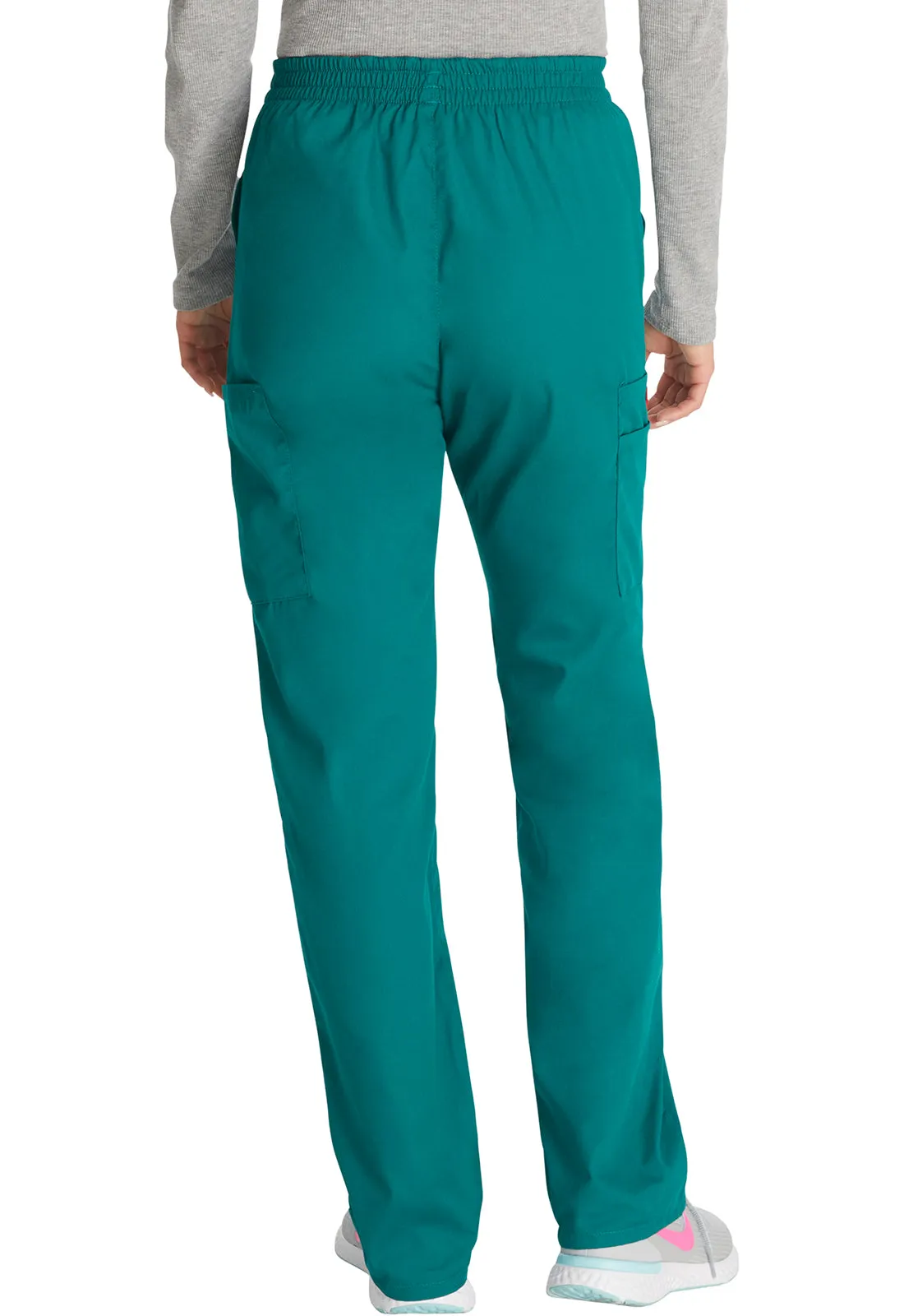 EDS Signature 86106 Natural Rise Tapered Leg Pull-On Pants Hunter Green