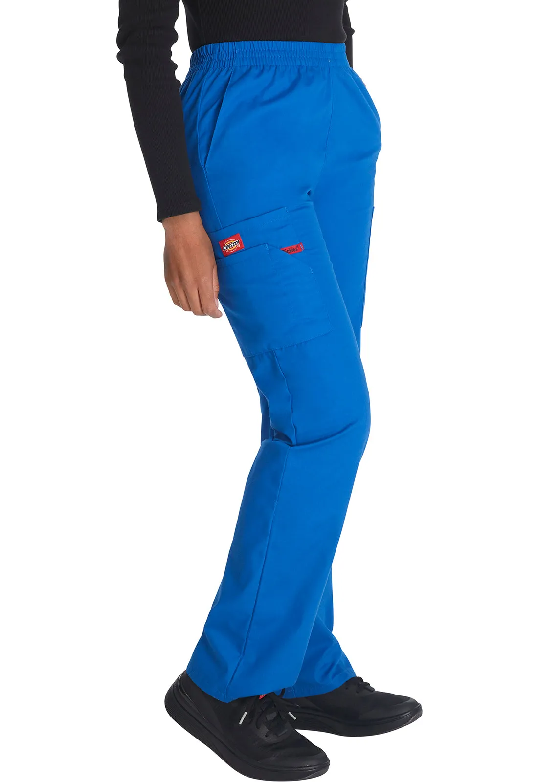 EDS Signature 86106 Natural Rise Tapered Leg Pull-On Pants Royal