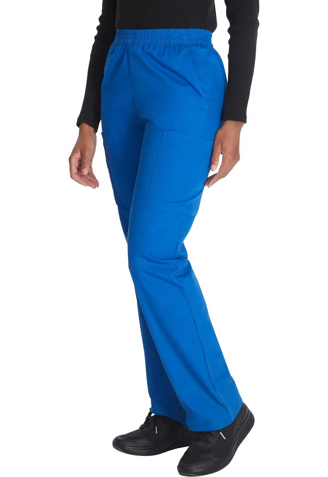 EDS Signature 86106 Natural Rise Tapered Leg Pull-On Pants Royal