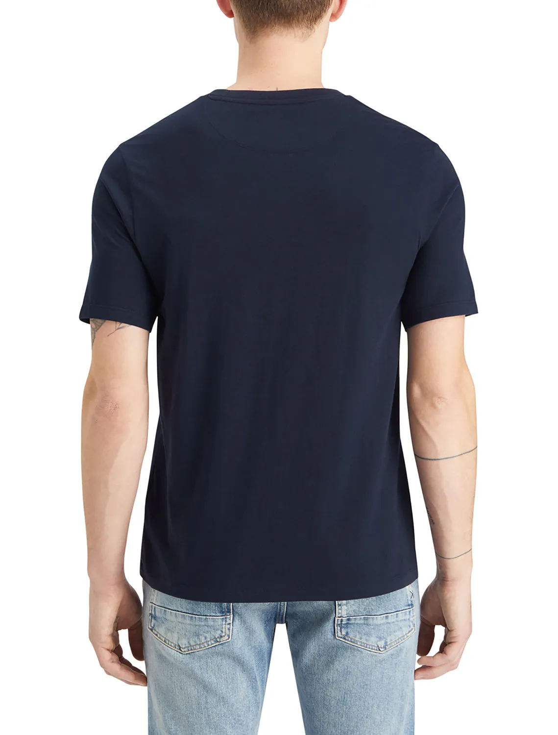 ESSENTIALS - Logo T-Shirt - Navy