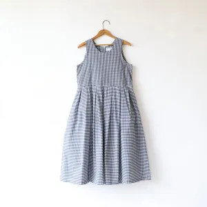 Fabiana Pigna Laurel Dress - Navy Gingham