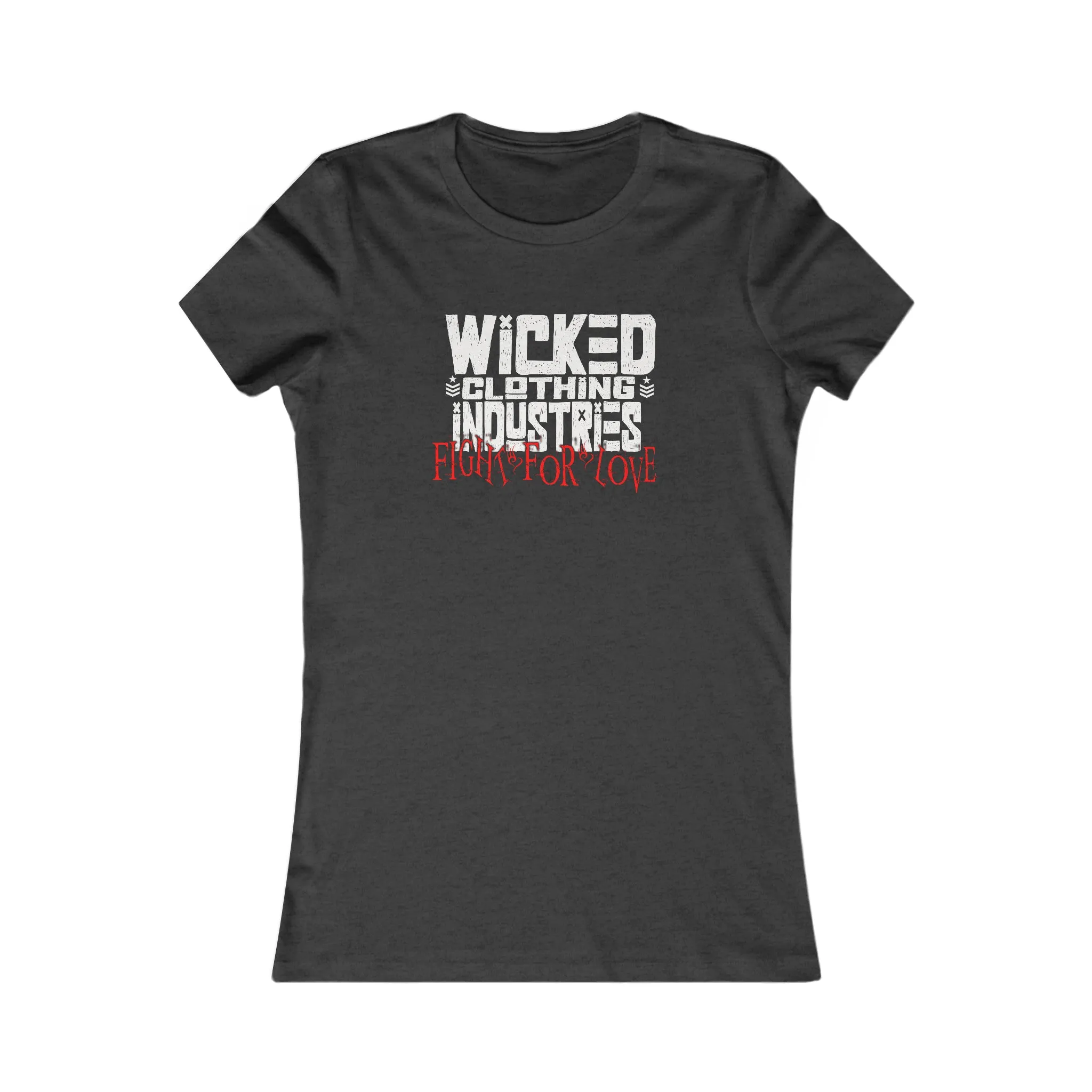 Fight For Love / White /Red / WCI / T-Shirt