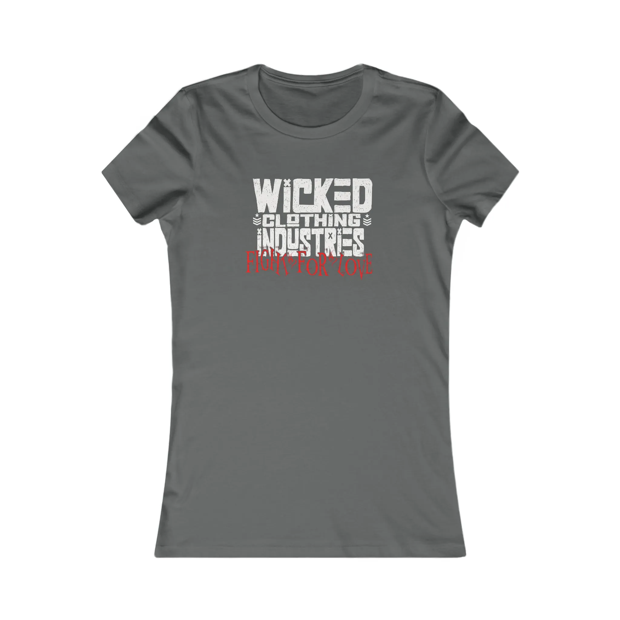 Fight For Love / White /Red / WCI / T-Shirt