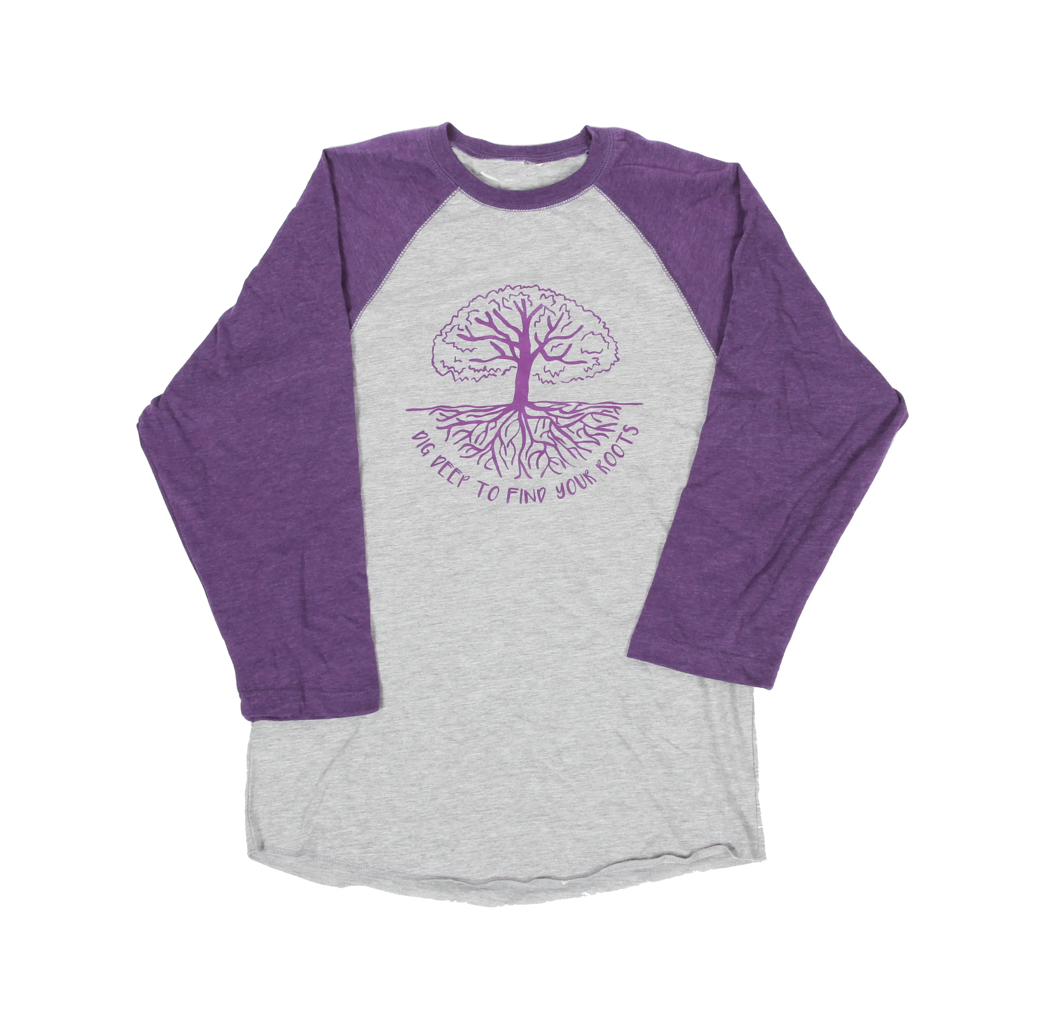 Find Your Roots Adult Unisex Baseball Tee
