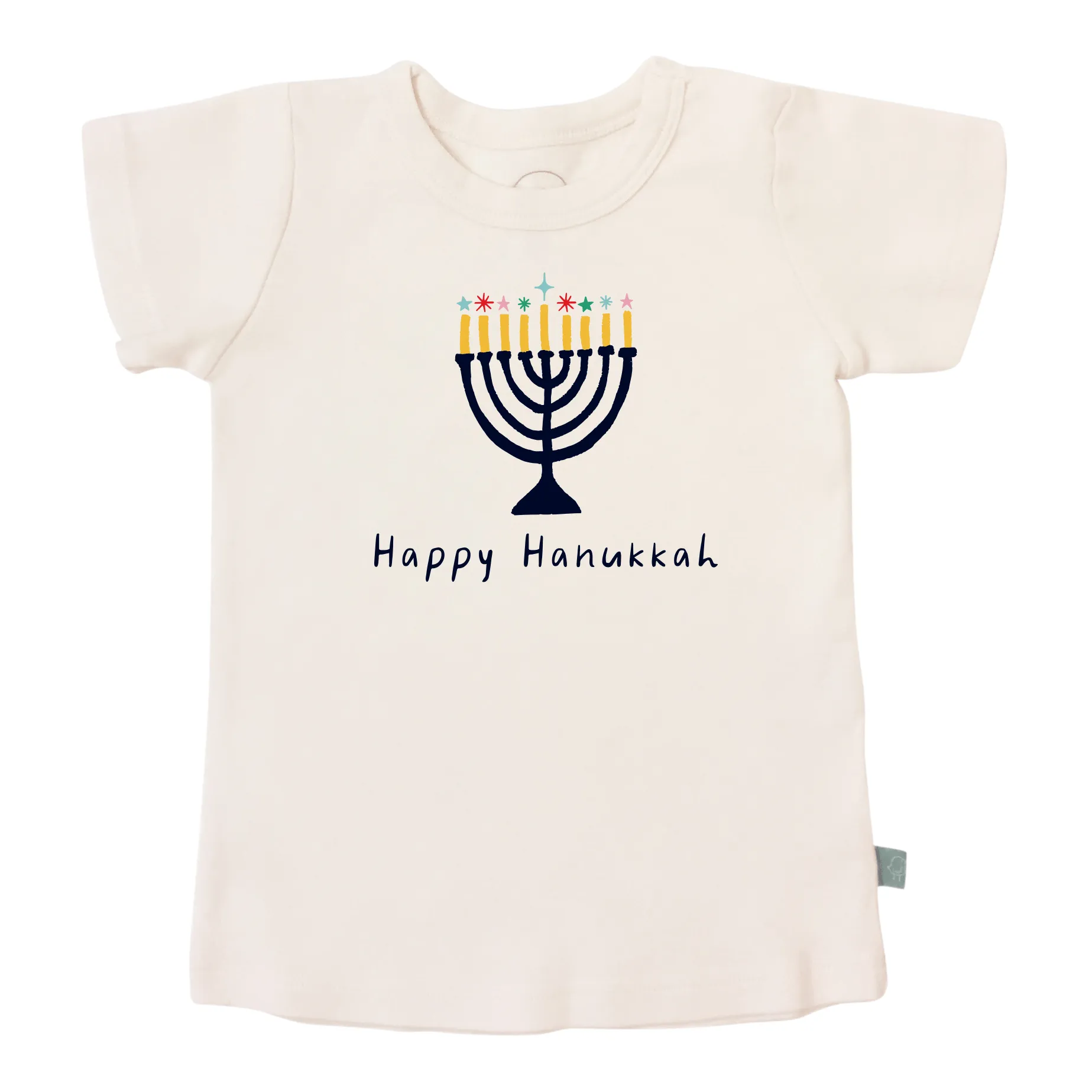 Finn   Emma - Graphic Tee - Happy Hanukkah