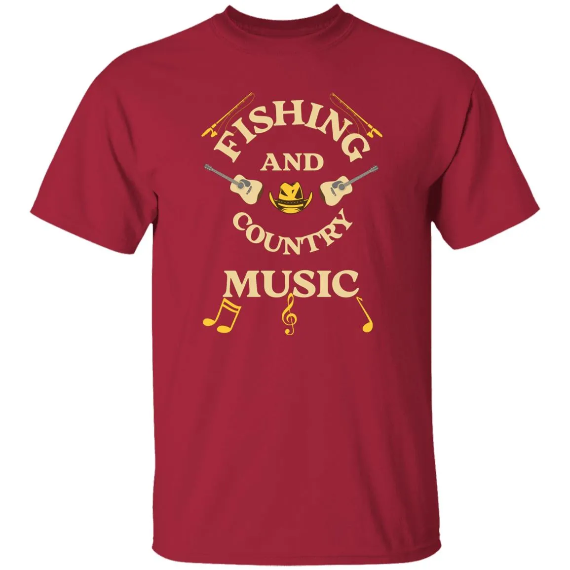 Fishing & Country Music k T-Shirt