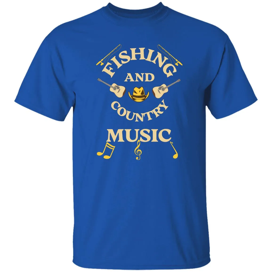 Fishing & Country Music k T-Shirt