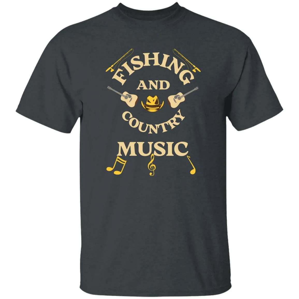 Fishing & Country Music k T-Shirt