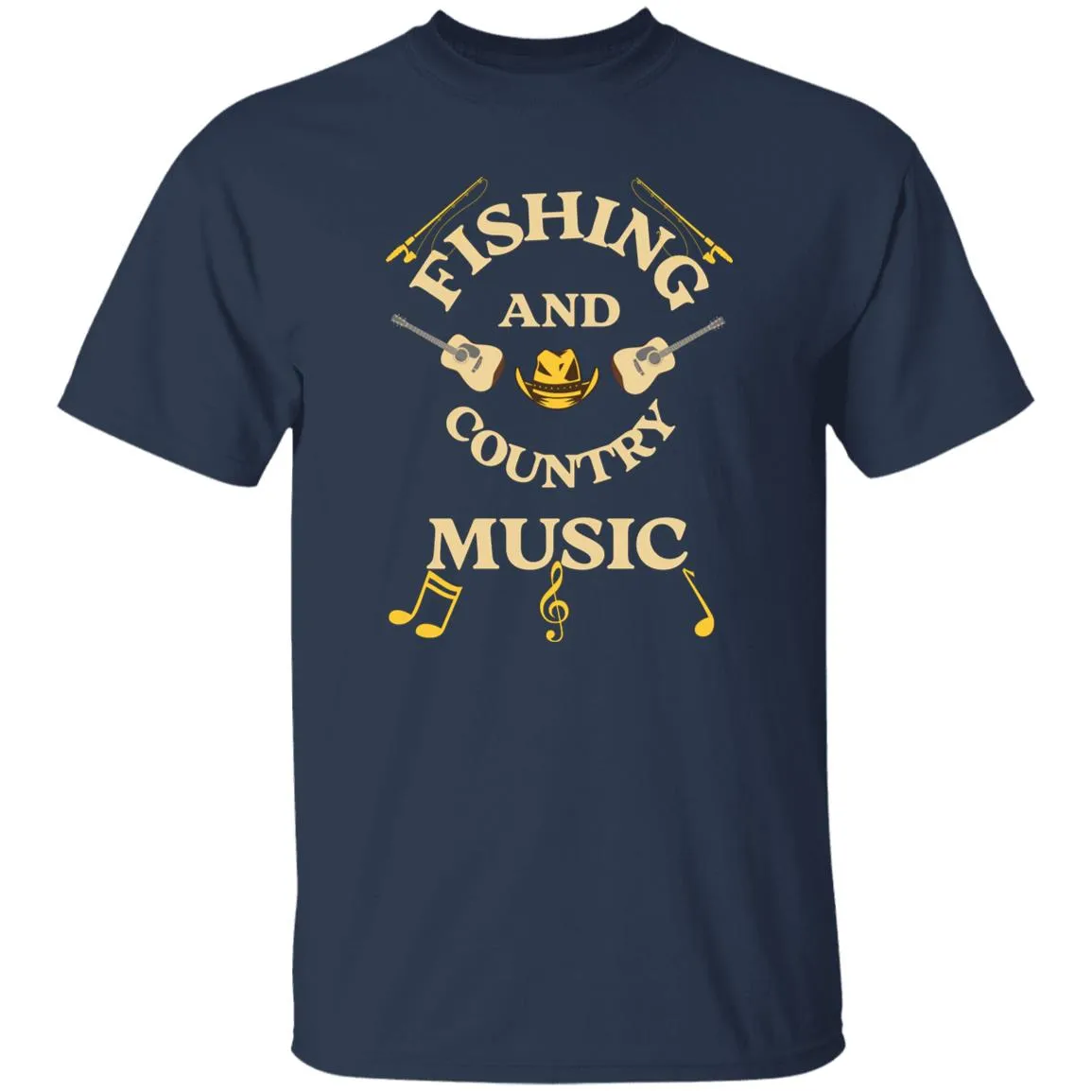 Fishing & Country Music k T-Shirt