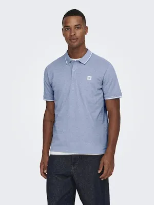 Fletcher Slim Short Sleeve Polo | Marina