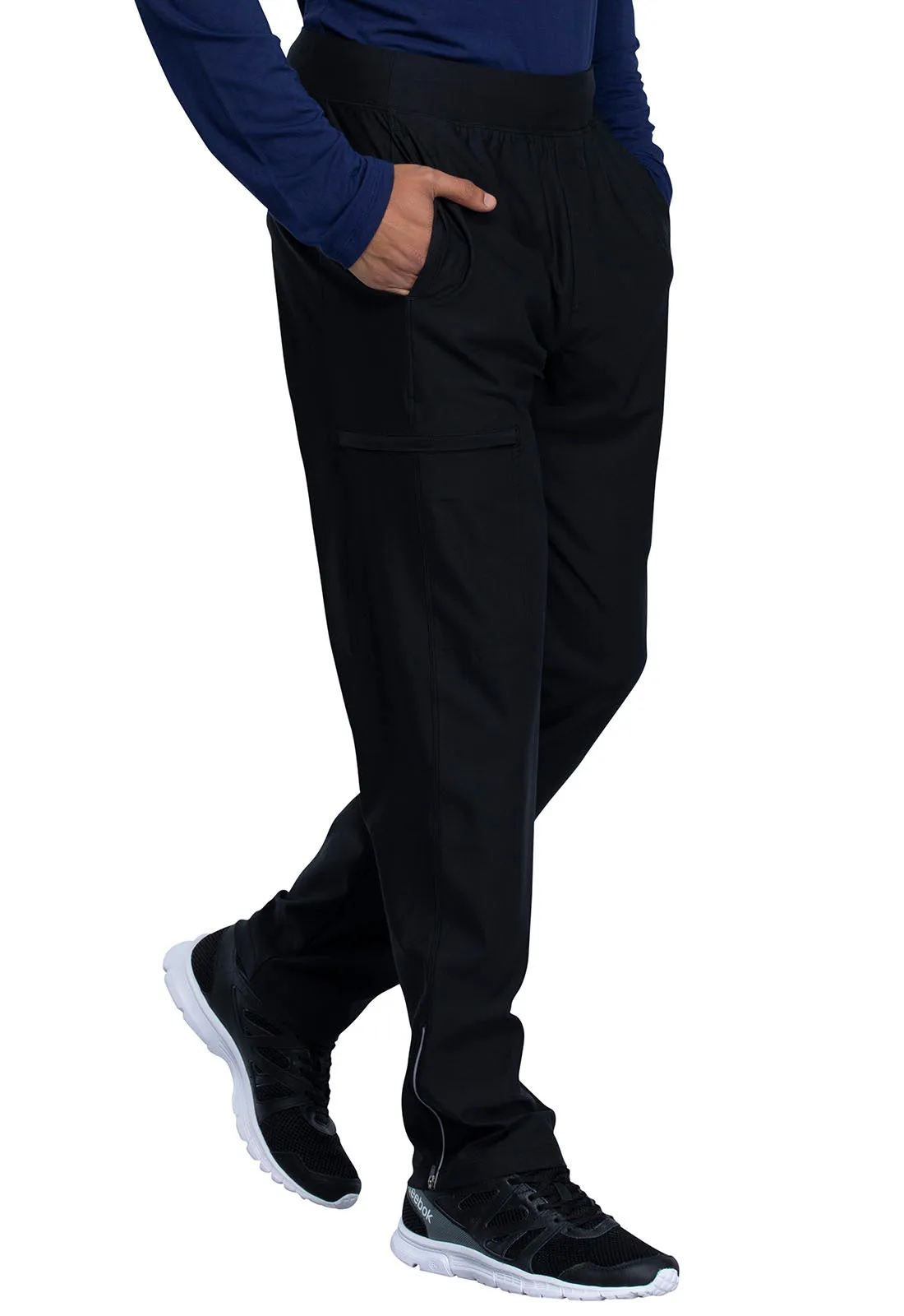 Form CK185 Men's Tapered Leg Pull-on Pants Black