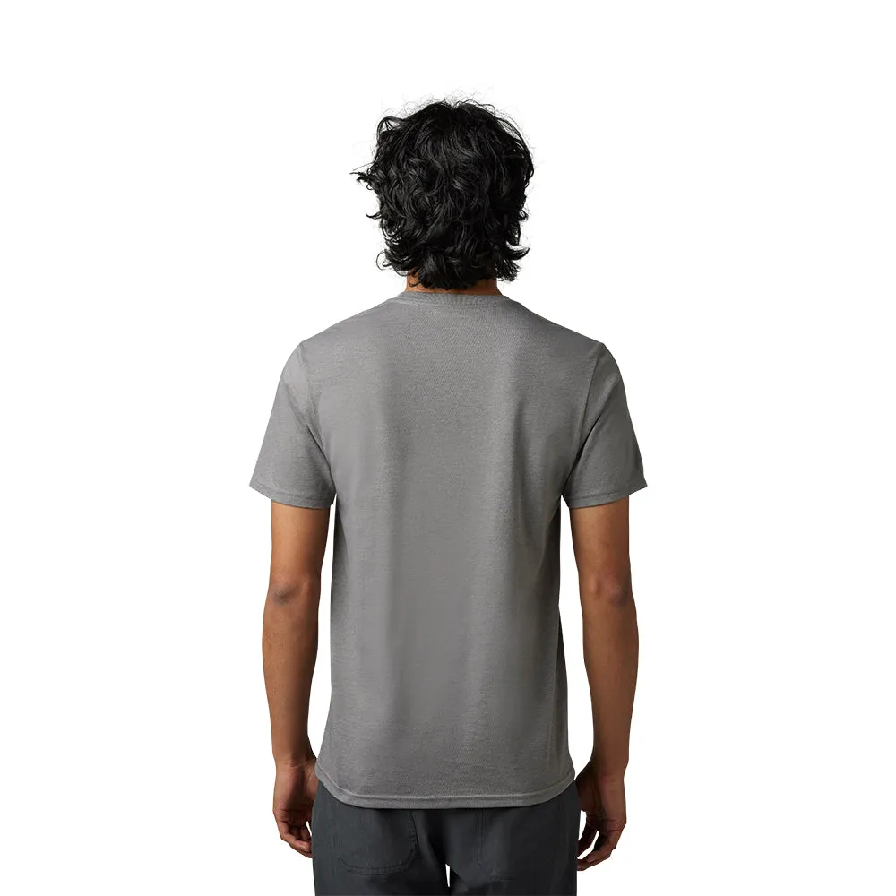 FOX ABSOLUTE SS PREMIUM TEE [HEATHER GRAPHITE]