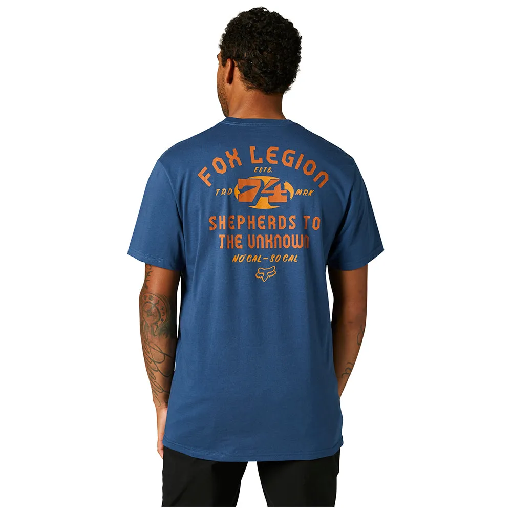 FOX AT BAY SS PREMIUM TEE [DARK INDIGO]