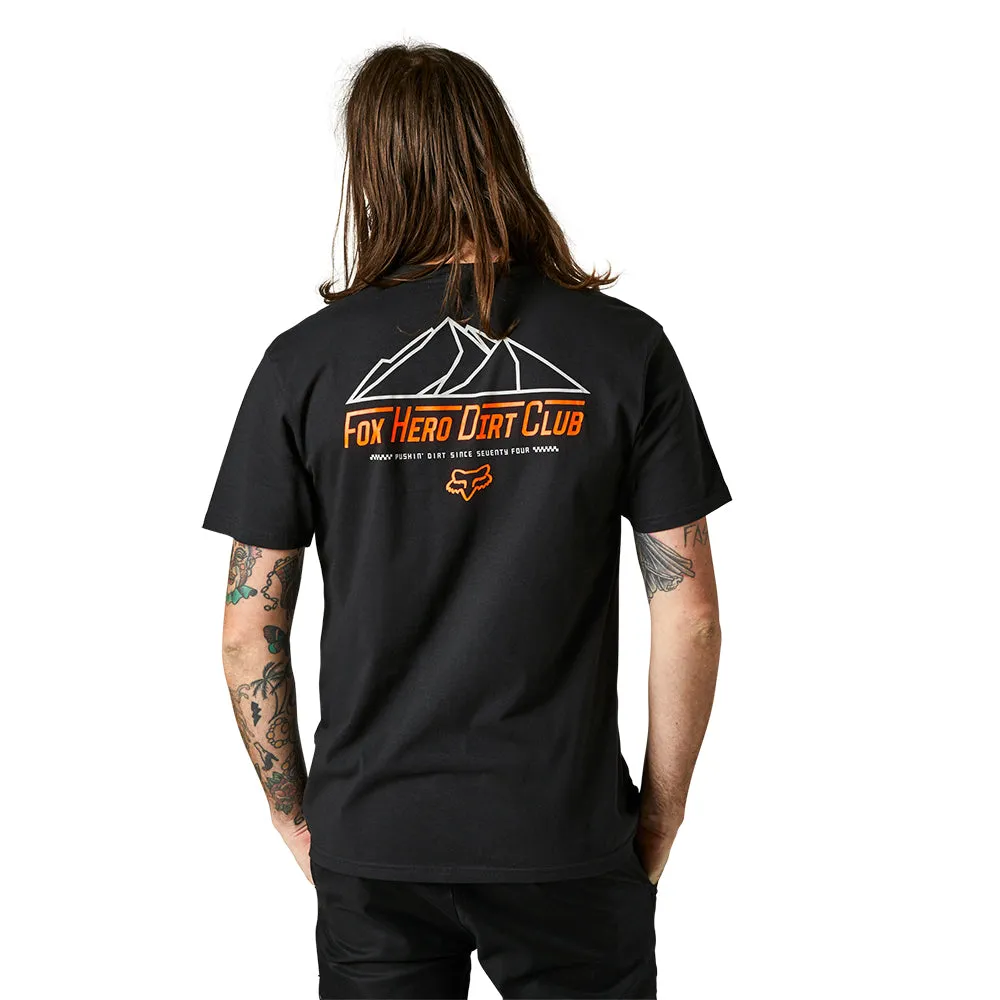 FOX HERO DIRT SS PREMIUM TEE [BLACK]