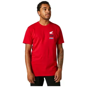 FOX HONDA WING SS PREMIUM TEE [FLAME RED]
