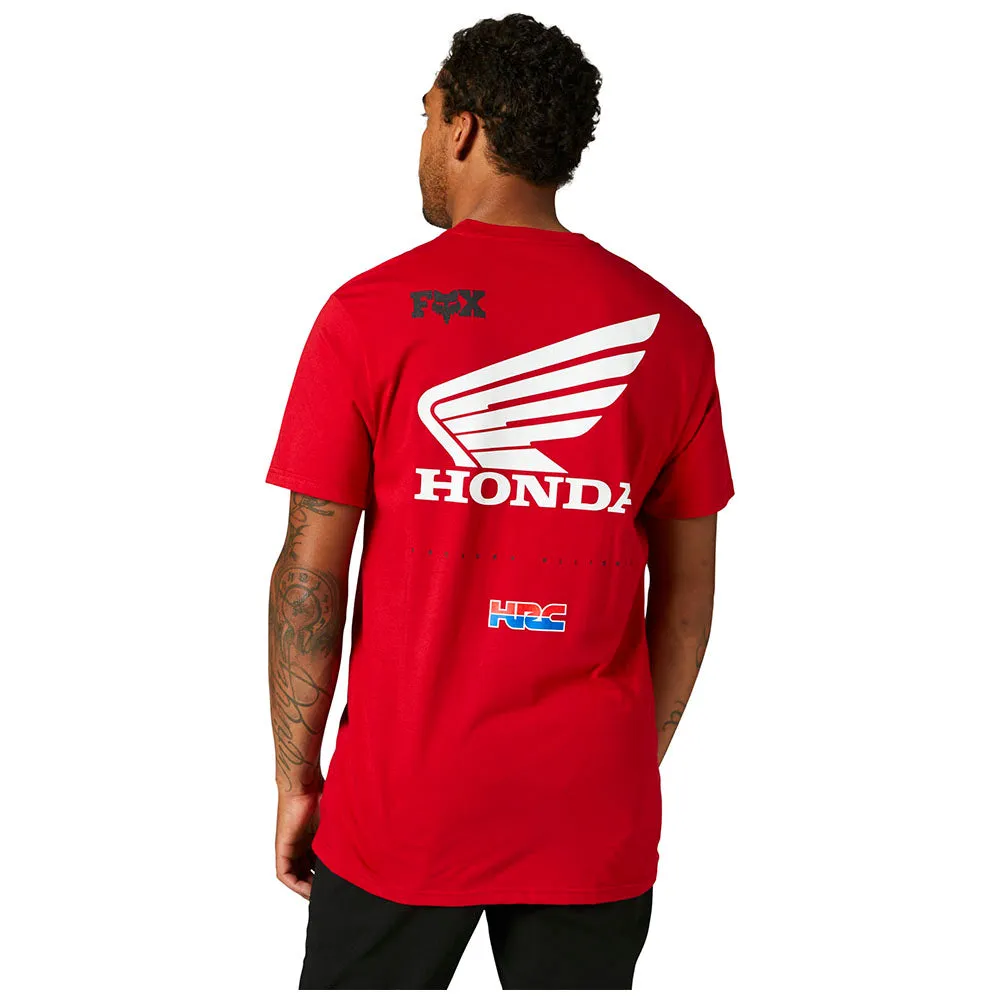 FOX HONDA WING SS PREMIUM TEE [FLAME RED]