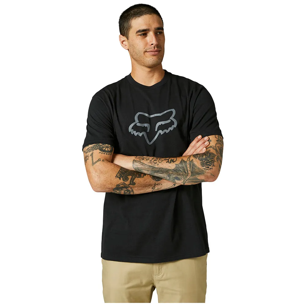 FOX LEGACY FOX HEAD SS TEE [BLACK/BLACK]