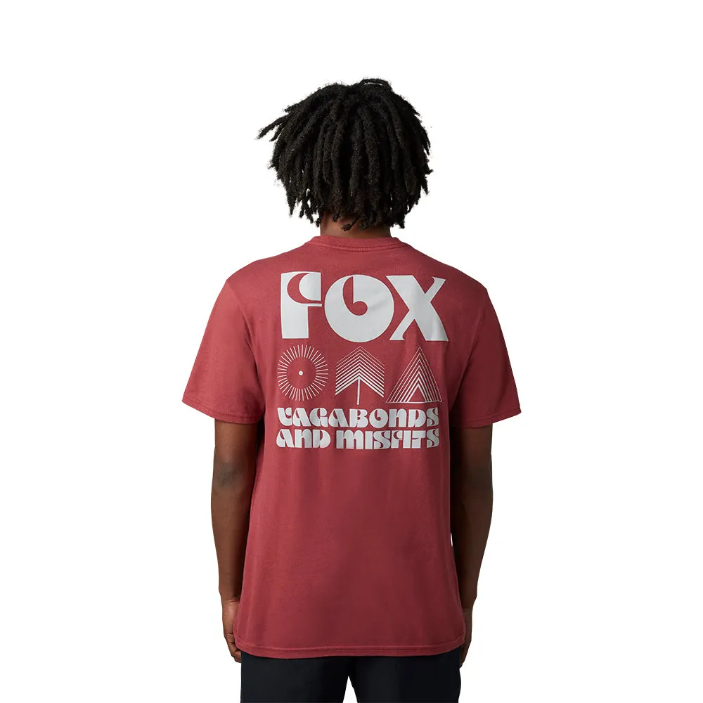 FOX ROCKWILDER SS PREMIUM TEE [SCARLET]