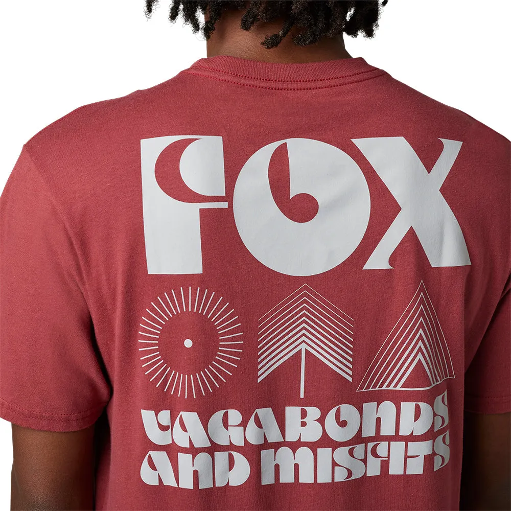 FOX ROCKWILDER SS PREMIUM TEE [SCARLET]