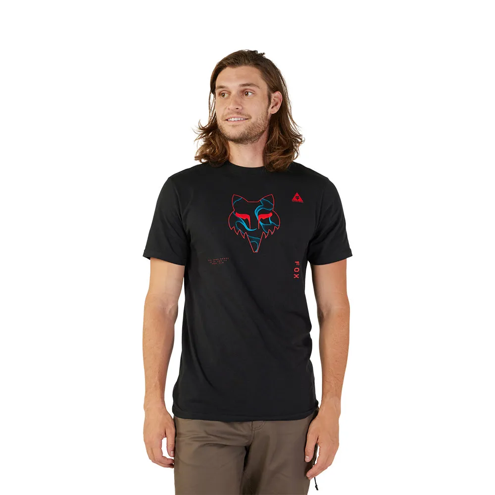 FOX WITHERED SS PREMIUM TEE [BLACK]