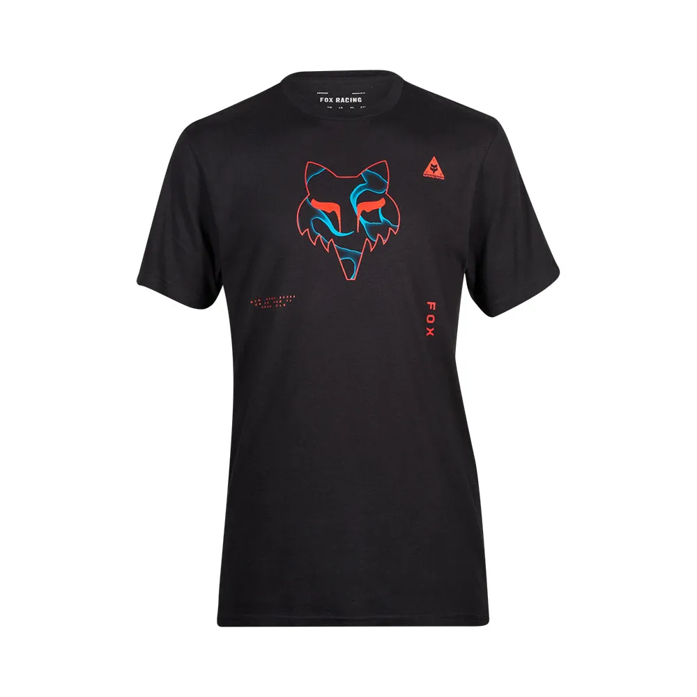 FOX WITHERED SS PREMIUM TEE [BLACK]