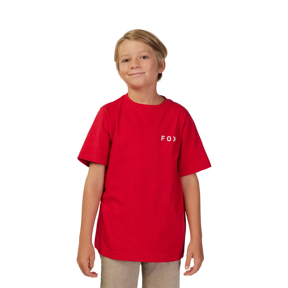 FOX YOUTH MAGNETIC SS TEE [FLAME RED]
