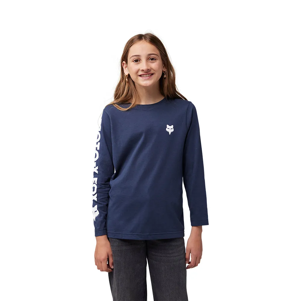 FOX YOUTH MOTO-X LS TEE [MIDNIGHT]