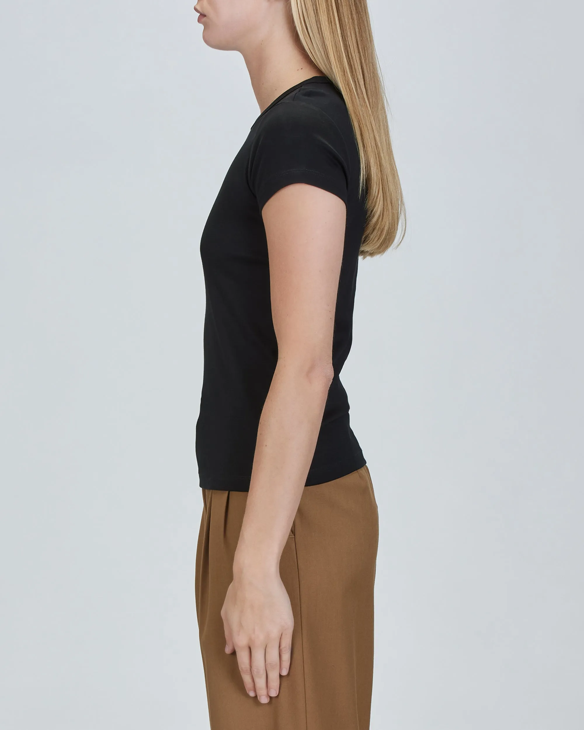 Frances Slim Fit Crew Neck T-Shirt