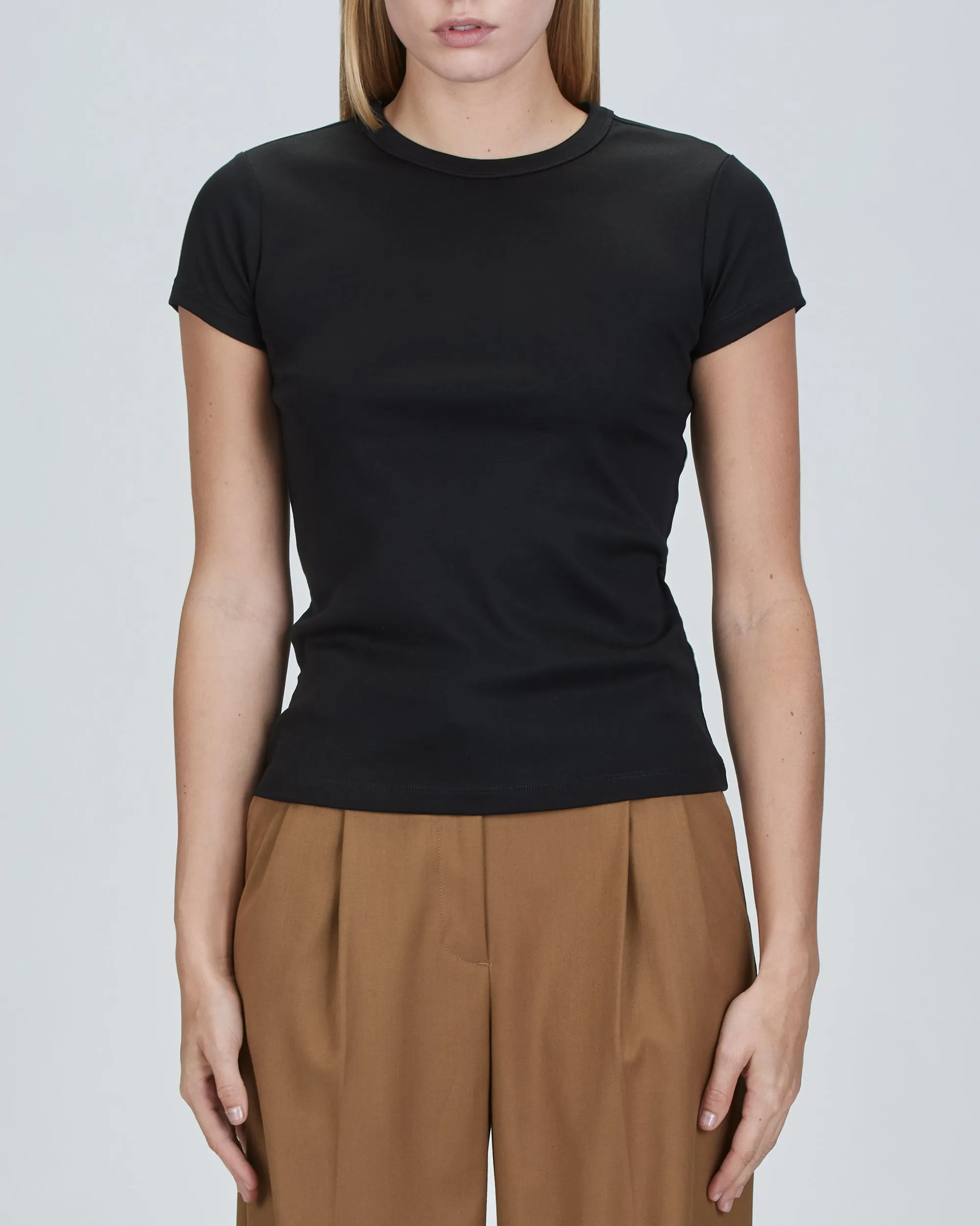 Frances Slim Fit Crew Neck T-Shirt
