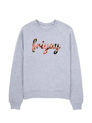 Friyay Sweater | Women's Heather Grey Sweatshirt