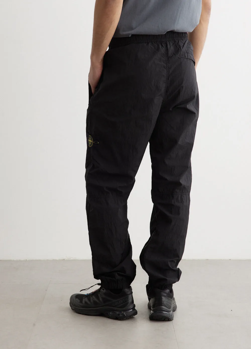 Garment Dyed Iridescent Elasticated Pants