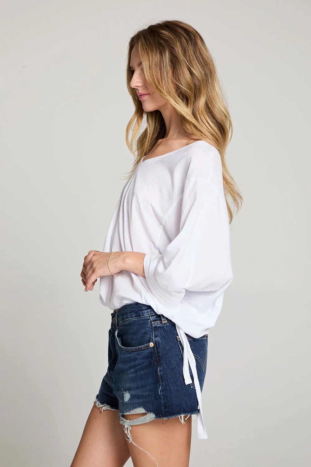 Gianna White Tee