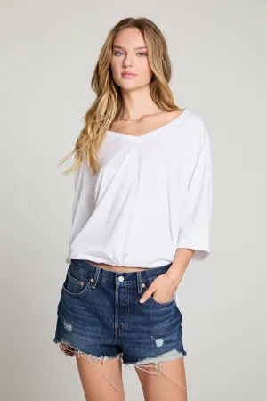 Gianna White Tee