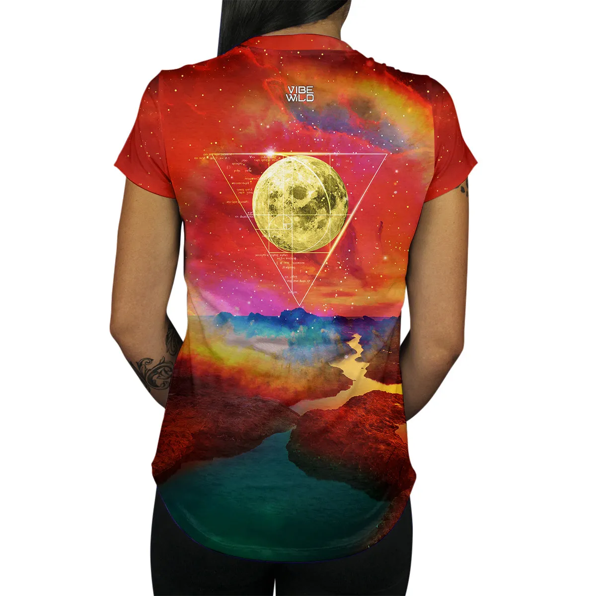 Golden Ratio Moon Women's Tee