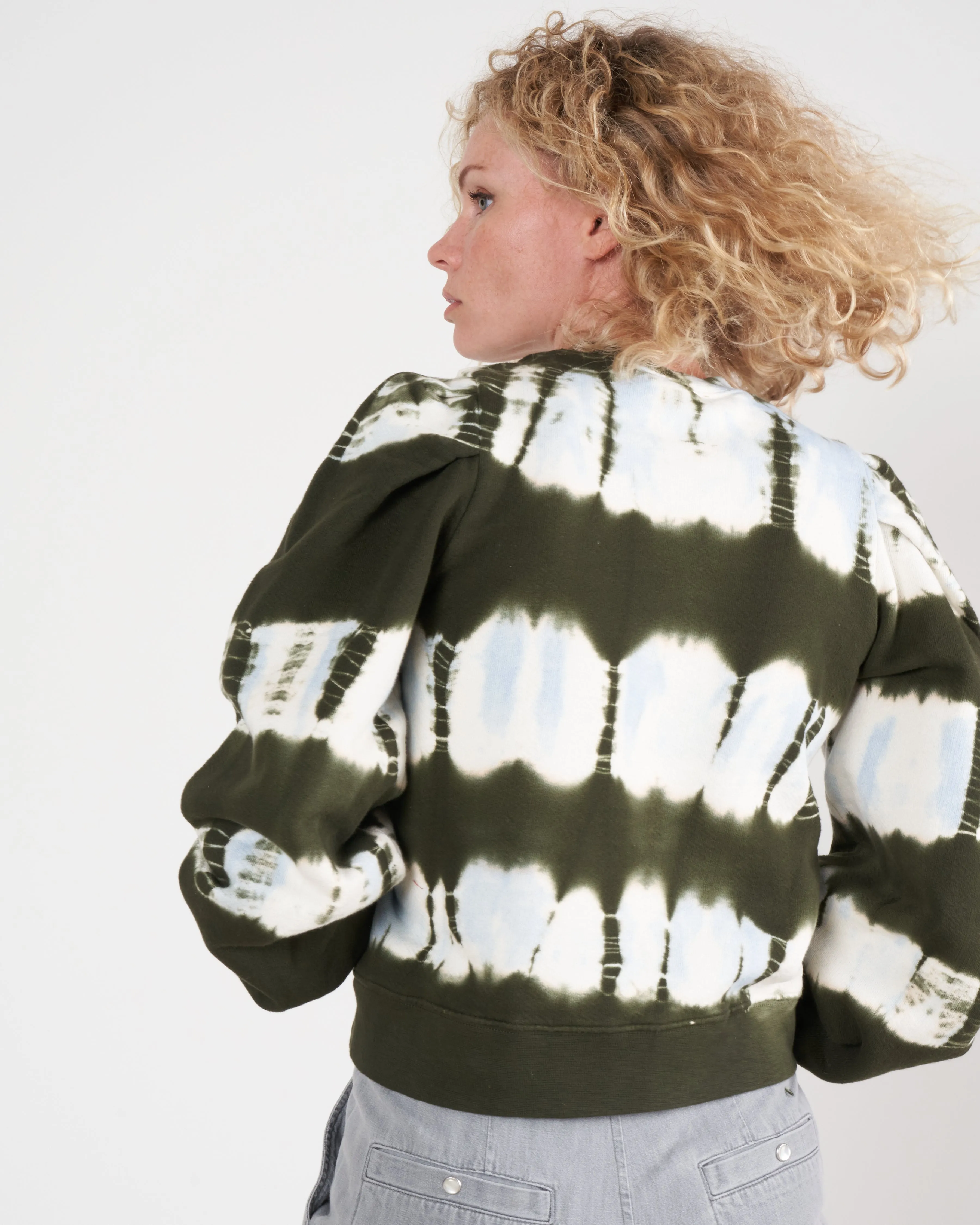 graham pullover - military tie dye mtd